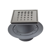 Pestan Drops Mask Точечный трап 15х15 см, цвет: хром 13000075