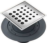 Pestan Drops Mask Точечный трап 15х15 см, цвет: хром 13000075