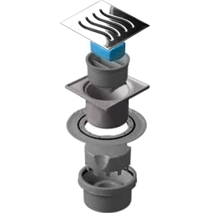 Pestan Dry Точечный трап 10х10 цвет: хром 13000022