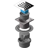 Pestan Dry Точечный трап 10х10 цвет: хром 13000022