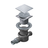 Pestan Drops Точечный трап 15х15 цвет:хром 13000010