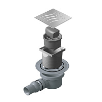 Pestan Dry Точечный трап 10х10 цвет:хром 13000015