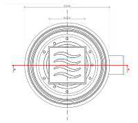 Pestan Dry Точечный трап 10х10 цвет:хром 13000015
