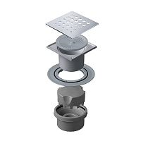 Pestan Drops Точечный трап 15х15 цвет:хром 13000020