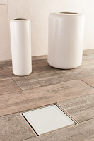 Pestan White Glass Точечный трап 15х15 см, цвет: белый 13000094