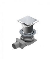 Pestan Plate Точечный трап под плитку 10х10 цвет:хром 13702566