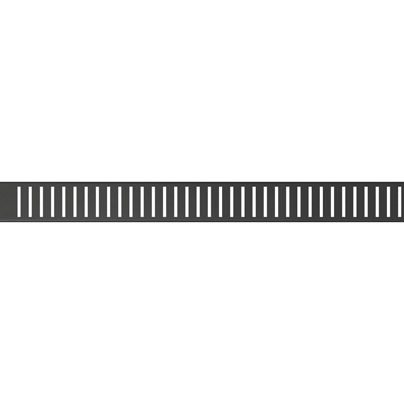 Alcaplast Pure Black Решетка для водоотводящего желоба, цвет: черный PURE-750BLACK