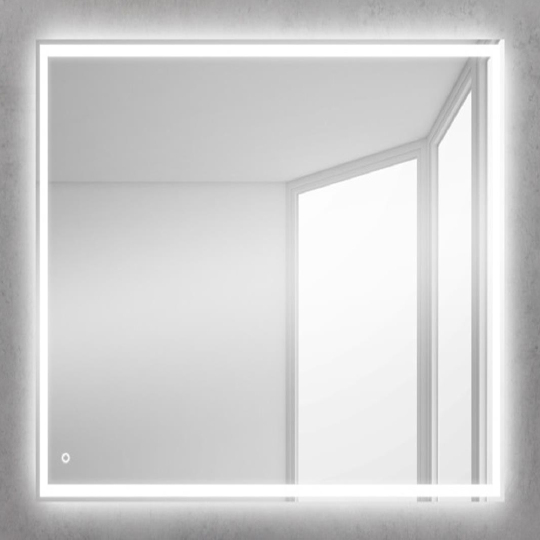 BelBagno Зеркало 80х3хh80 см. SPC-GRT-800-800-LED-TCH