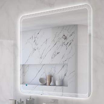 Cezares Зеркало подвесное с подсветкой 100x90h см 54352