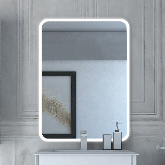 Cezares Зеркало подвесное с подсветкой 95x70h см, с антизапотеванием 44993