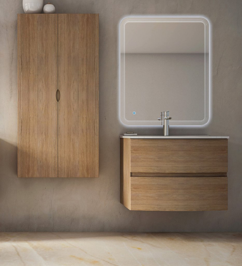 Cezares Зеркало подвесное с подсветкой 74x90h см, с сенсорным выключателем 44998