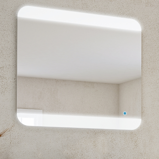 Cezares Зеркало подвесное с подсветкой 80x70h см, с сенсорным выключателем 45007