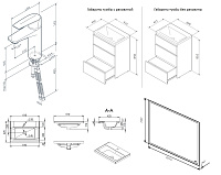 Am.Pm Gem Комплект для ванной комнаты, полный UK91SA