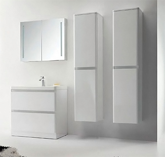 BelBagno Без серии Зеркало-шкаф, , 80х12,6хh70 см. SPC-2A-DL-BL-800
