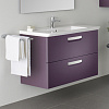 Roca Gap Тумба под раковину подвесная 80х41,2х60h см, с 2мя выдвижными ящиками, цвет: фиолетовый мат ZRU9302740