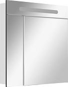 Roca Victoria Nord Зеркальный шкаф 80х81 см, с подсветкой, без выключателя, цвет: белый глянцевый ZRU9000033