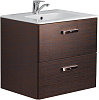 Roca Victoria Nord Тумба под раковину, подвесная 60х45х55h см, с 2мя выдвижными ящиками, цвет: венге ZRU9000027