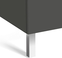 Roca Debba Тумба под раковину напольная 60х36х86,5h см, с 2мя выдвижными ящиками, цвет: белый гляней ZRU9302708