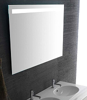 Globo Mirror Frames Зеркало 100x70 см, с глянцевой кромкой, LED подсветкой и сенсорным выключателем BPS100