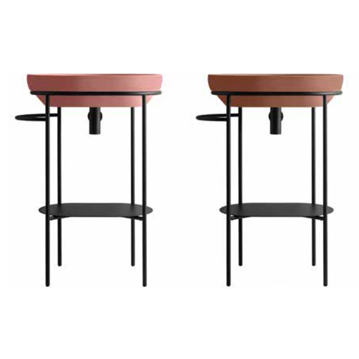 Globo Ring Полка 20x30 см для консоли OP001RAR, цвет: черный матовый OP002RAR