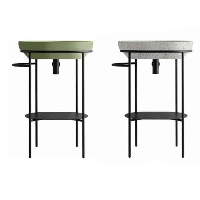 Globo Ring Полка 20x30 см для консоли OP001RAR, цвет: черный матовый OP002RAR