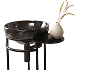 Globo Ring Полка 20x25 см для консоли OP003RAR, цвет: черный матовый OP004RAR