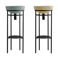 Globo Ring Полка 20x25 см для консоли OP003RAR, цвет: черный матовый OP004RAR