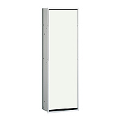 Emco Asis 300 Шкаф встраиваемый, 2 полки, дверь правая/левая, хром/белый ELS 9770 278 63