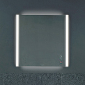 Duravit XViu Зеркало с подсветкой 80x82xh4 cм, цвет матовый черный XV70420B2B2