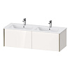 Duravit XViu Тумба подвесная 40x128xh48 cм, цвет белый глянцевый XV40290B122