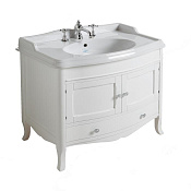 Simas Arcade Тумба под раковину AR864, напол. 84х53х80,5h см, 2 дверцы и 1 ящик, цвет: белый глянц. ARMC90 bi/cr