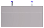 Am.Pm Inspire V2.0 Тумба под раковину 120,8х49,2х60h см, подвесная, 3 ящика, цвет: серый матовый M50AFHX1203EGM