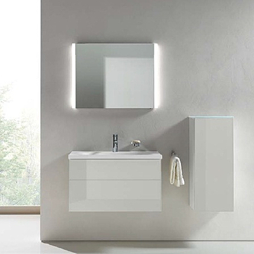 Keuco Royal Reflex Шкаф, стекло белое R 34020 210002