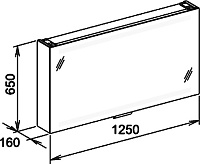 Зеркало-шкаф Keuco Edition 300 125 см 30202 171201