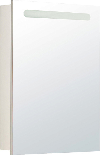 Roca Victoria Nord Зеркальный шкаф 60х81 см, с подсветкой, лев., без выключателя, цвет: белый глянец ZRU9000029