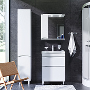 Am.Pm Like Тумба под раковину 65х45х85h см, напольная, 2 ящика, цвет: белый глянцевый M80FSX0652WG