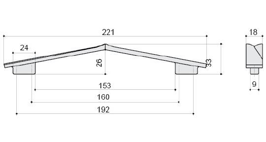 Ручка для мебели BelBagno 192-160 белый матовый 8.1135.192160.0270OP