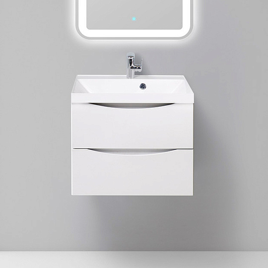 Тумба для комплекта BelBagno Marino 60 bianco opaco MARINO-600-2C-SO-BO-P