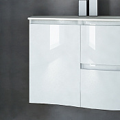 Cezares Vague Шкаф подвесной левый 34x41x55h см, цвет: bianco lucido 44228
