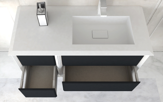 Cezares Bellagio Шкаф подвесной 35x46x48h см, цвет: grafite 54718