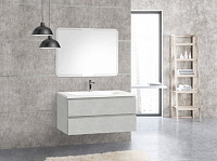 Cezares Molveno Тумба под раковину подвесная 100x50x50h см, цвет: beton MOLVENO-100-2C-SO-BET