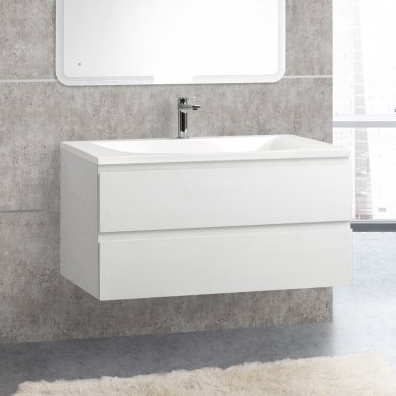 Cezares Molveno Тумба под раковину подвесная 100x50x50h см, цвет: bianco ghiaccio MOLVENO-100-2C-SO-BG