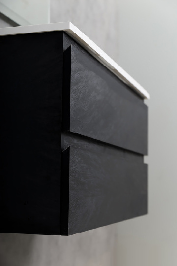 Cezares Molveno Тумба под раковину подвесная 100x50x50h см, цвет: nero MOLVENO-100-2C-SO-NR