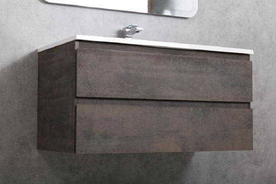 Cezares Molveno Тумба под раковину подвесная 100x50x50h см, цвет: ossido MOLVENO-100-2C-SO-OSS