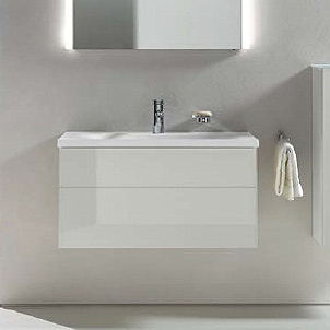 Keuco Royal Reflex Тумба под раковину, подвесная 79,6x48,7x45h см, цвет: белый 34060 210000