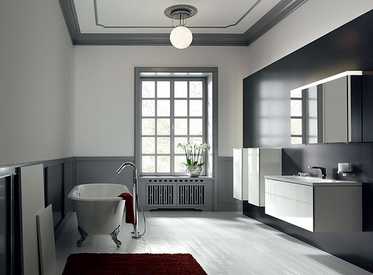 Keuco Royal Reflex Тумба под раковину, подвесная 99,6x48,7x45h см, цвет: белый 34070 210000