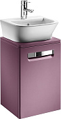 Roca Gap Тумба под раковину, подвесная 45х39х53h см, 1 створка, цвет: фиолетовый матовый ZRU9302743