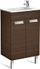 Roca Debba Тумба под раковину, напольная 50х36х86,5h см, 2 створки, ножки, цвет: венге ZRU9302709