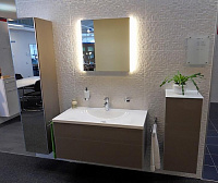 Keuco Royal Reflex Шкаф, стекло трюфель R 34020 140002