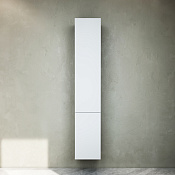 Am.Pm Gem Шкаф-пенал 30х31,4х163h см, подвесной, с 2мя дверцами, левый, цвет: белый глянцевый M90CHL0306WG